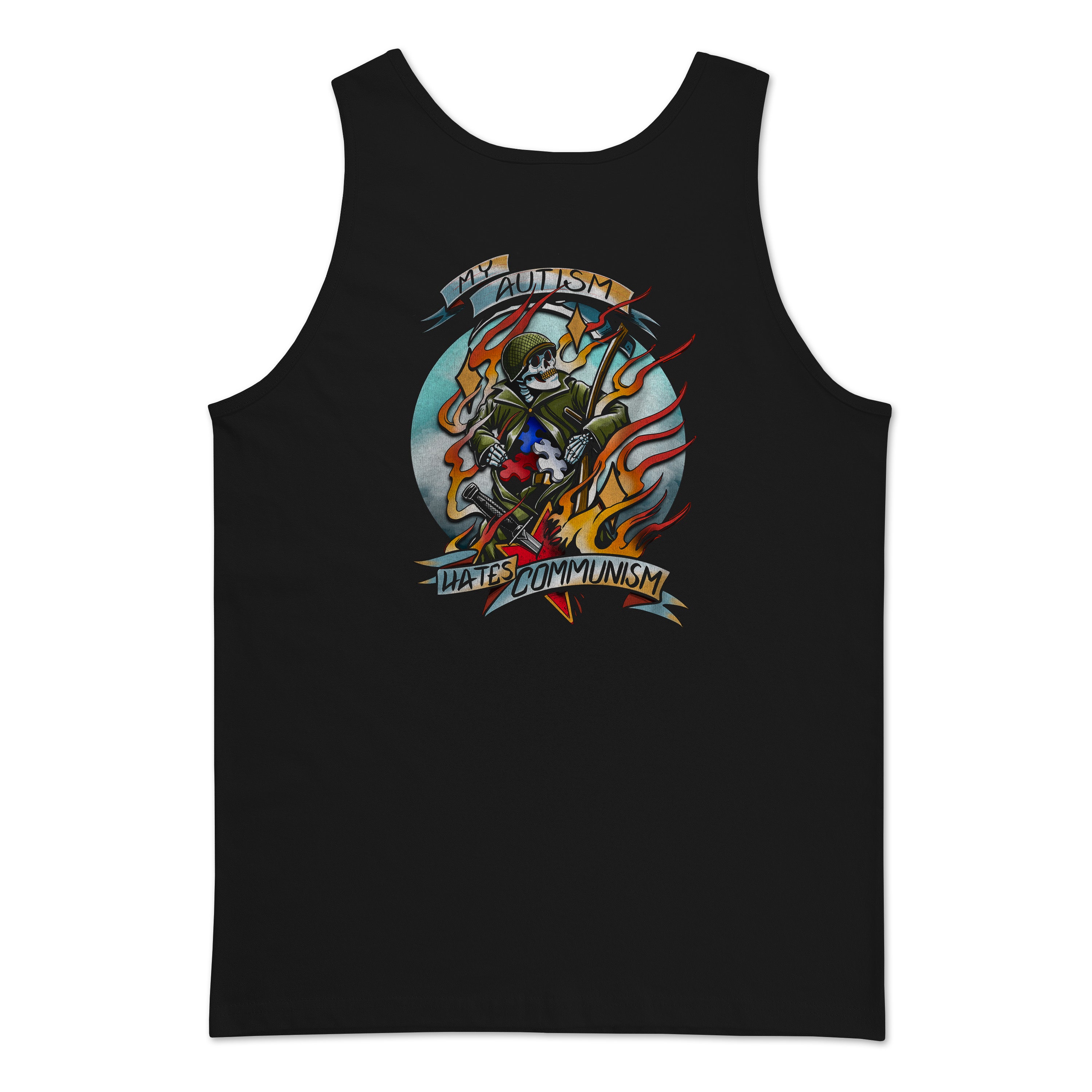 My Autism Hates Communism Tank - Image 3